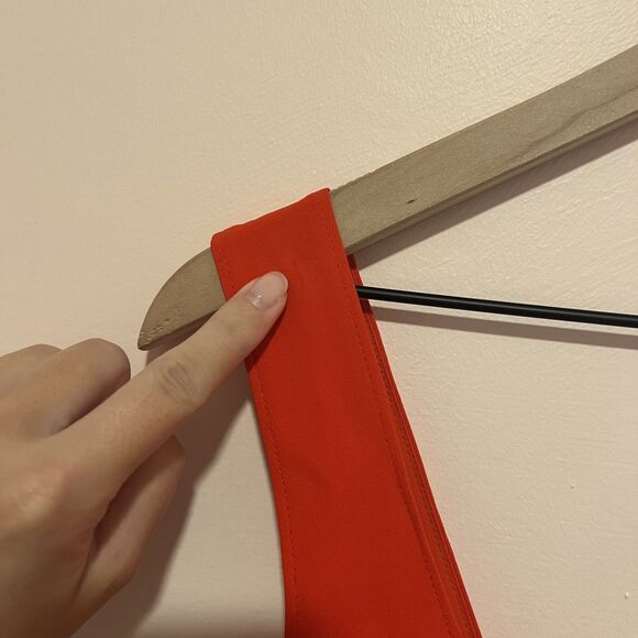 Veronica Beard Gloria Fluted Stretch-Crepe Midi Dress Red Size 10 - Picture 9 of 9